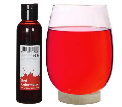 Color dye for water Red