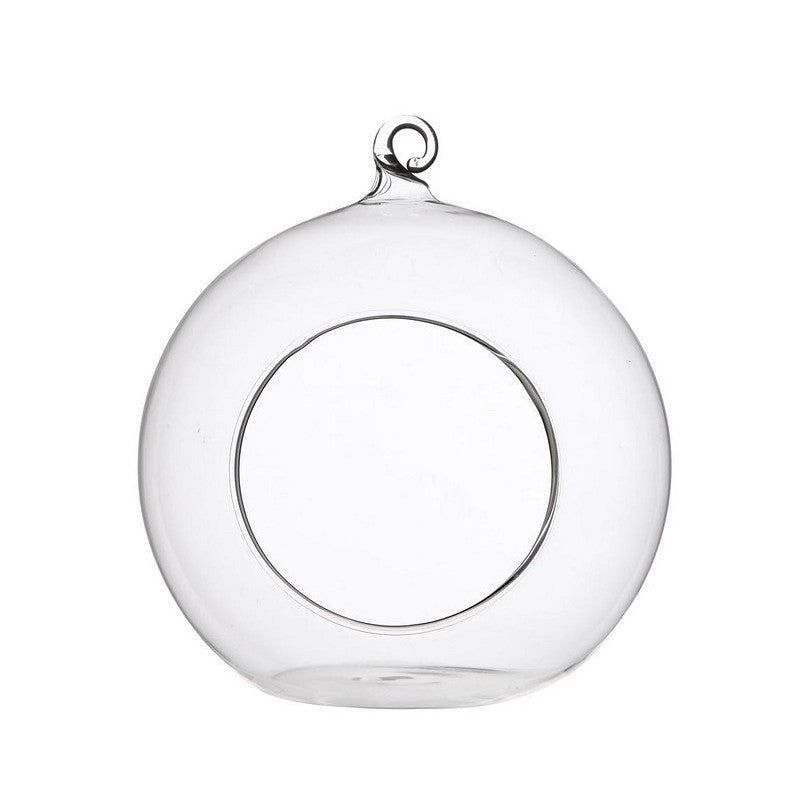 Boule en verre pour bougie chauffe-plat Ø 10 cm x 11,8 cm - 6 pièces