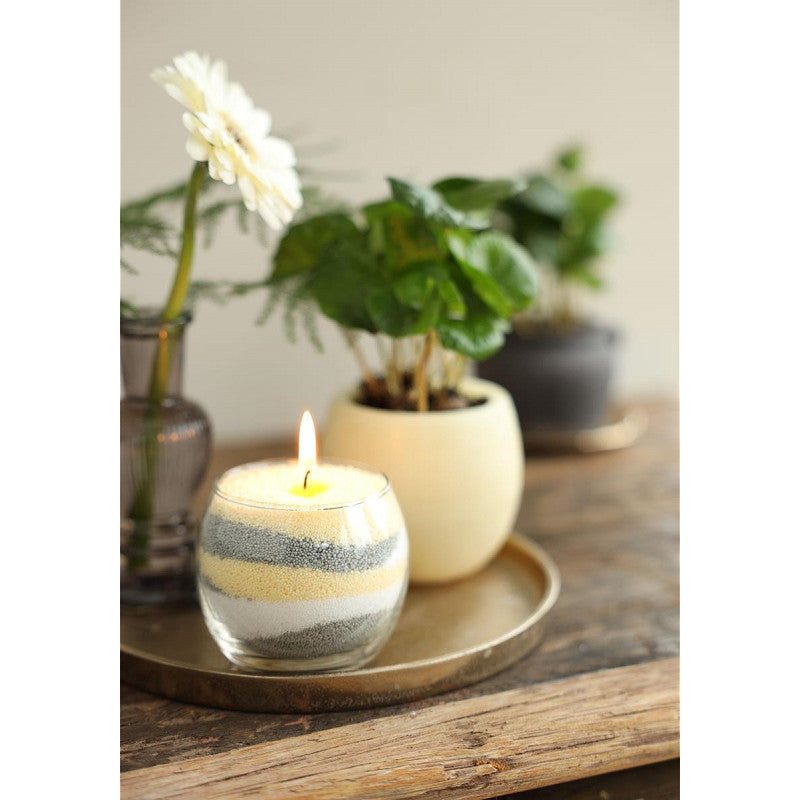 Pot boule en verre Ø 8 cm, H. 7 cm - 12 pièces