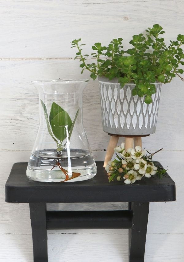 Erlenmeyer en verre, 80x110mm - 1 pc