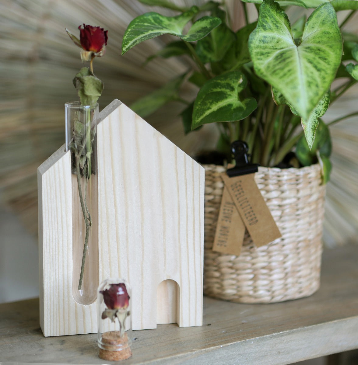 Support standard avec tube à essai 14 cm de haut (6 pièces)