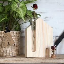 Support standard avec tube à essai 14 cm de haut (6 pièces)