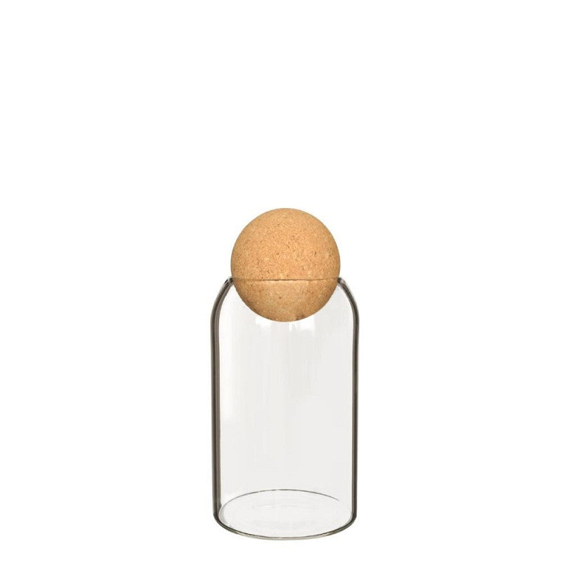 Terrarium en verre Sienna Ø 8,5 cm, H. 19 cm - 6 pièces