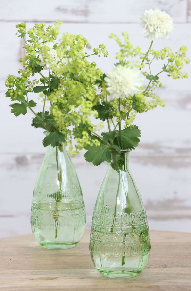 Flower vase Rome Ø7.5cm and 16cm high Green - Packlinq