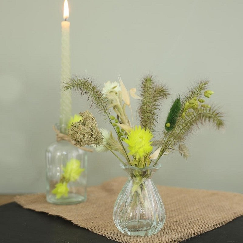 Vase à fleurs Ø70 h: 90 mm Transparent - 12 Pcs