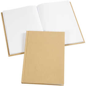 Carnet Marron A5, épaisseur 8 mm, 80 g, 1 pc