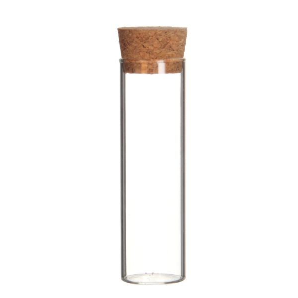 Glass Tube with cork 30x100mm