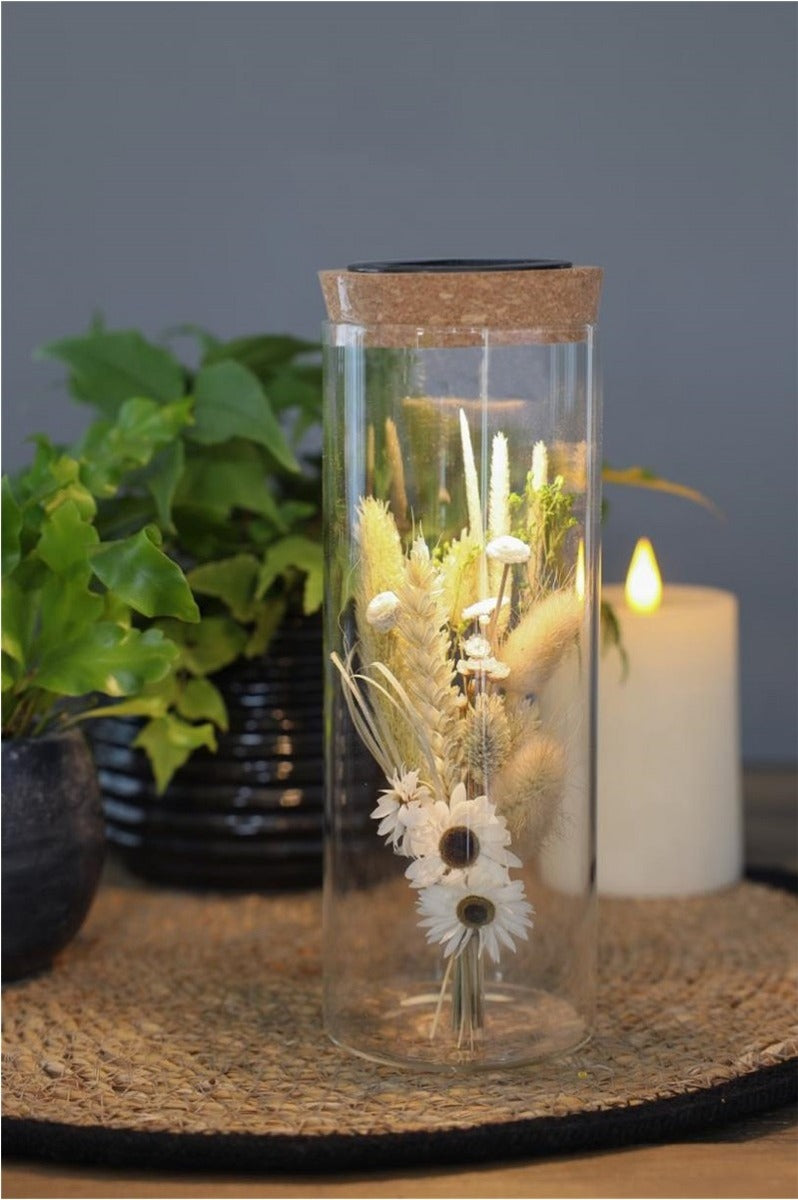 Tube à essai Ø80 h: 230 mm w. couvercle en liège solaire - 1 pc