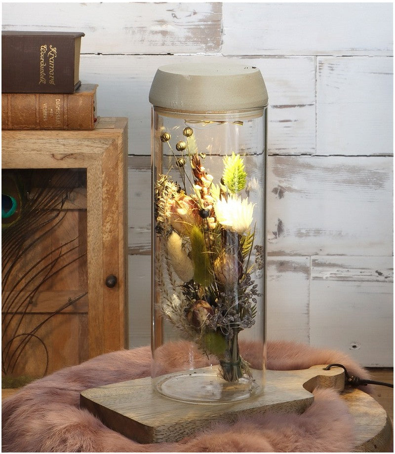 Tube à essai Ø80 h: 230 mm w. couvercle en liège solaire - 1 pc