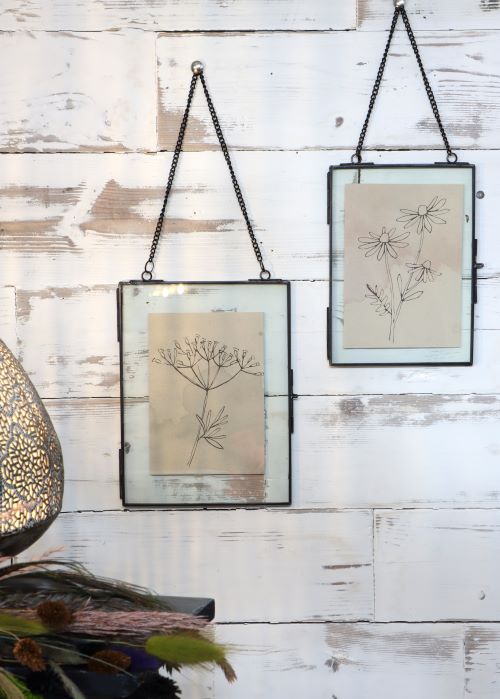 Metal hanger for dried flowers etc. 15.5x20.5cm - Packlinq