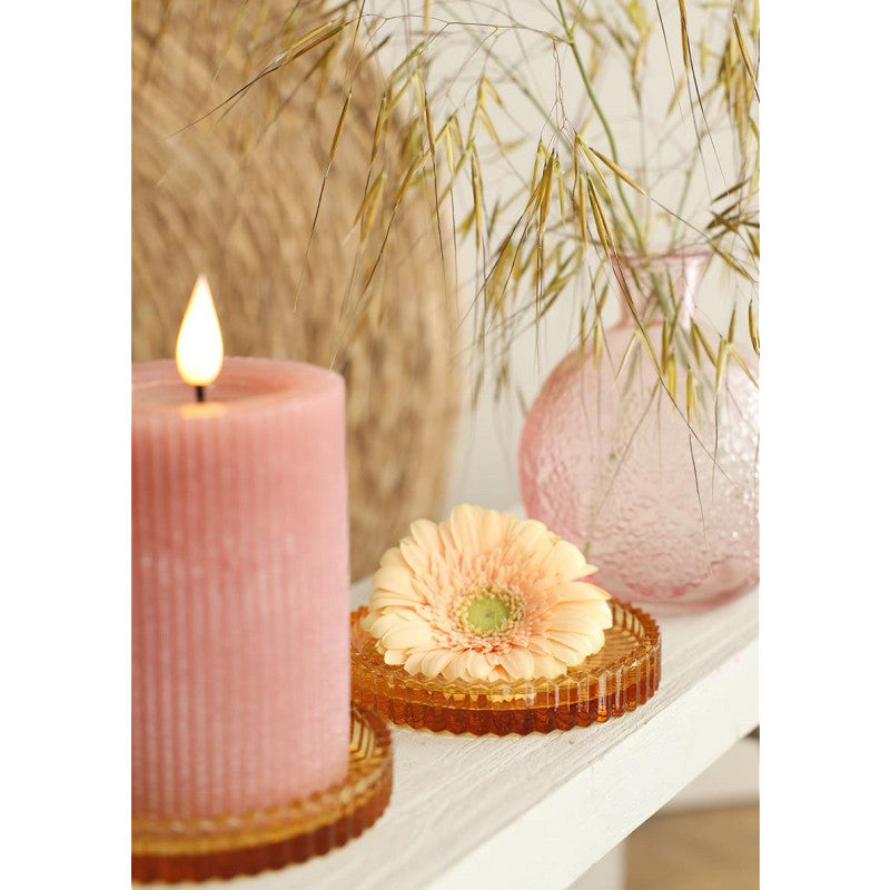 Coupelles en verre Kate Ø 10 cm, H. 6,5 cm, moutarde, lot de 4 - 6 pièces