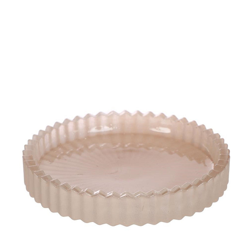 Coupelles en verre Kate Ø 10 cm, H. 6,5 cm, crème dépoli, lot de 4 - 6 pièces