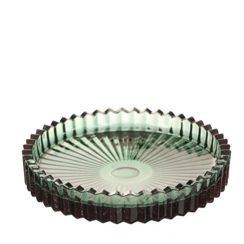 Coupelles en verre Kate Ø 10 cm, H. 6,5 cm, vert foncé, lot de 4 - 6 pièces