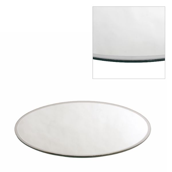 Mirror Plate Round Ø58cm bevelled Edge