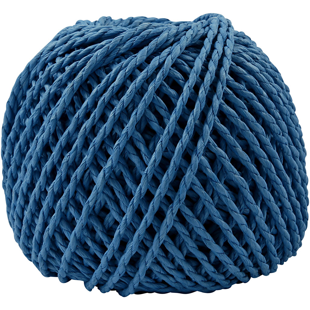 Paper Yarn Dark Blue 2.5