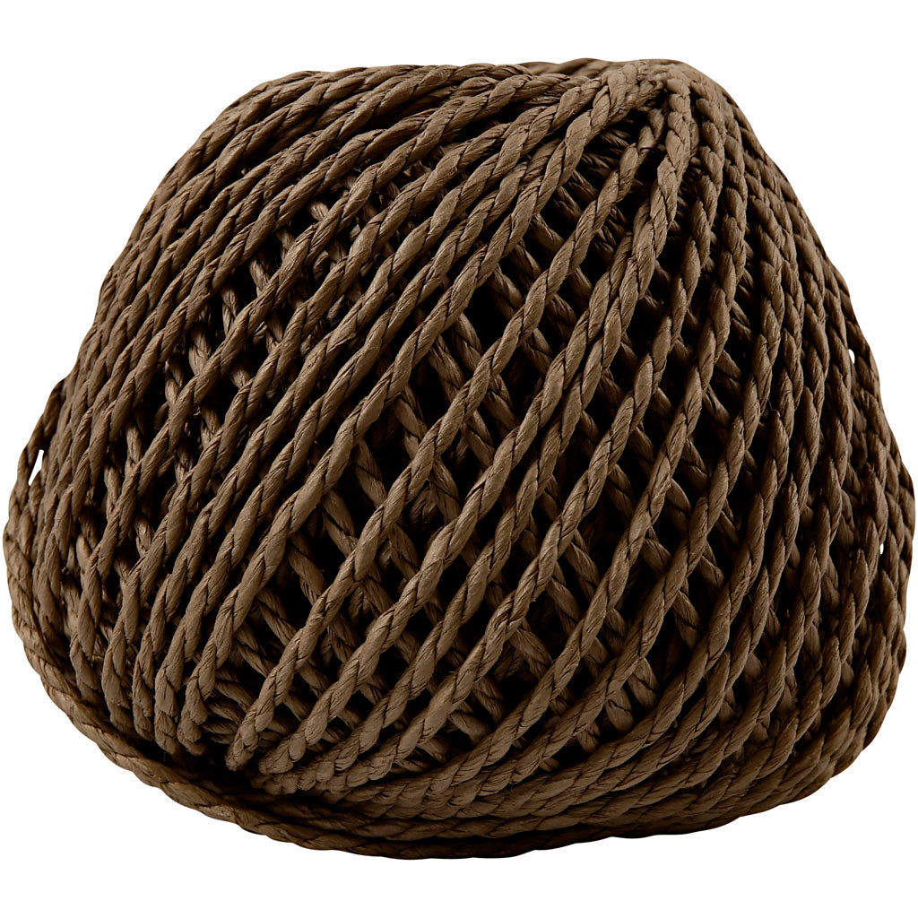 Paper Yarn Brown 2.5
