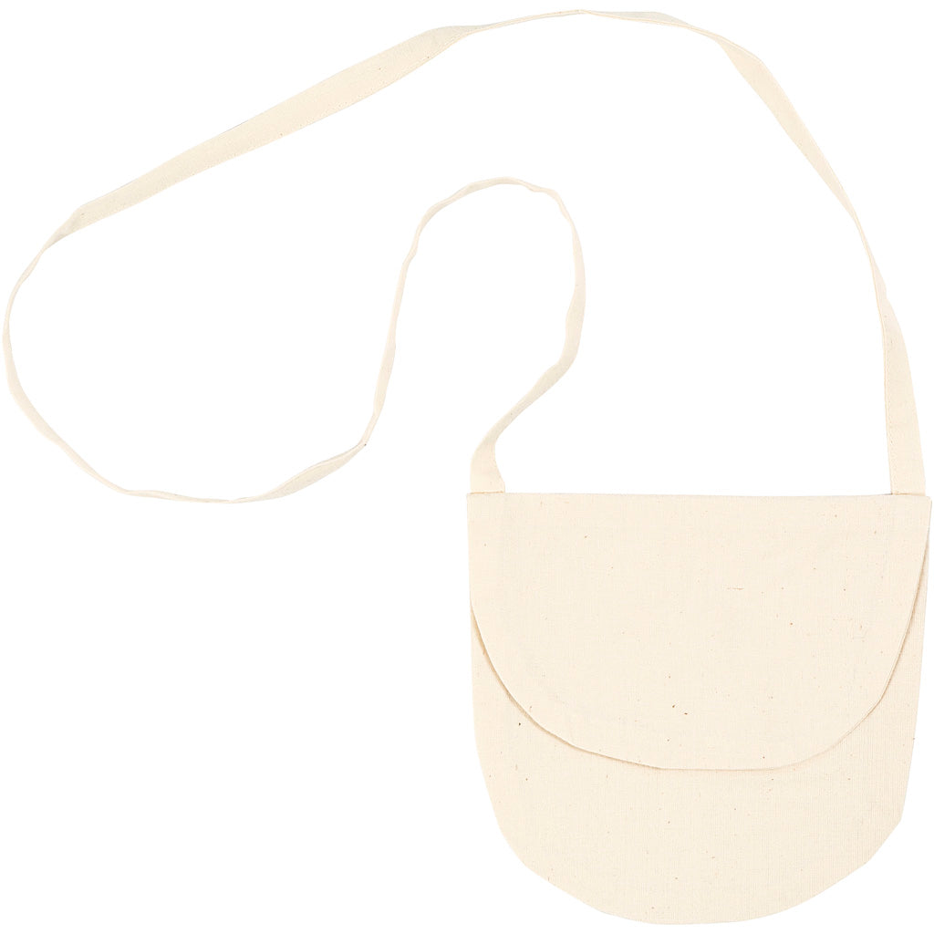 Shoulder Bags, size 15x14 cm, 110 g/m2, Light natural