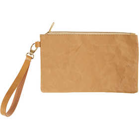 Pochetten simili cuir, 21x18cm, brun clair, épaisseur 350 g