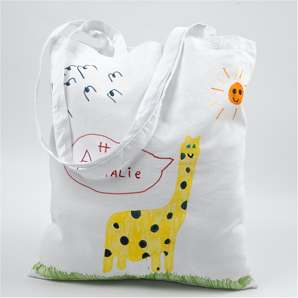 Sacs Shopping, taille 38x42cm, 135 g/m2 - 2 x 10 pcs