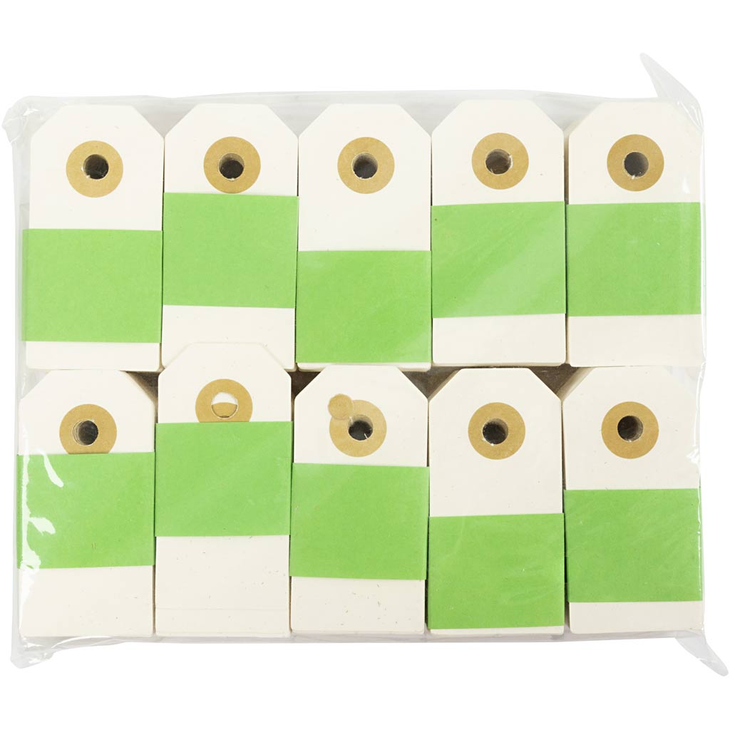 Etiquettes naturelle, 30x60mm - 1.000 pcs
