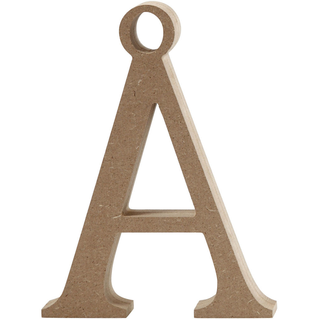 Letter, Å, H: 15,5 cm, 2 cm, mdf, 1 pc