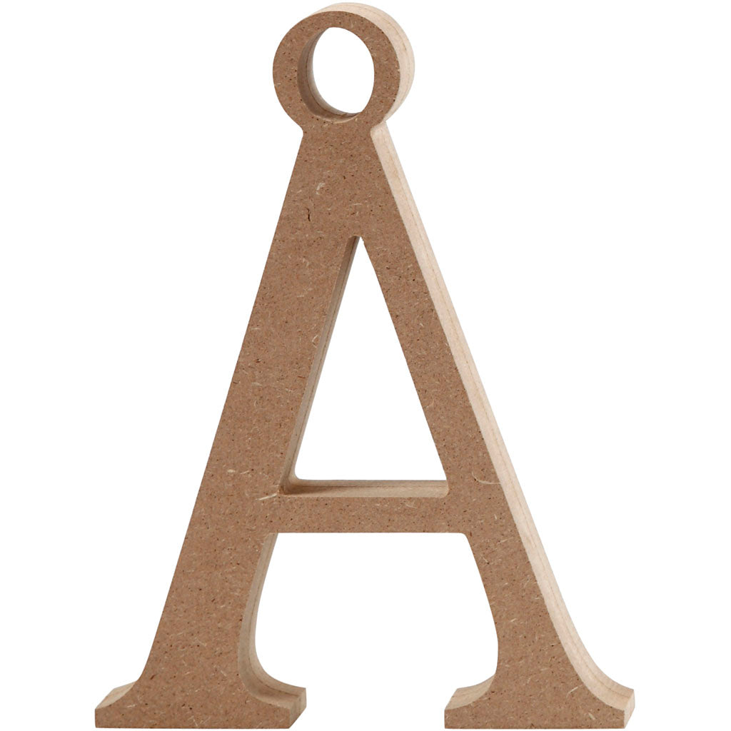Letter, Å, H: 15,5 cm, 2 cm, mdf, 1 pc