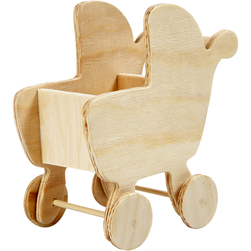Mini Furniture, H: 5.8-10.5 cm, contreplaqué - 50 pcs