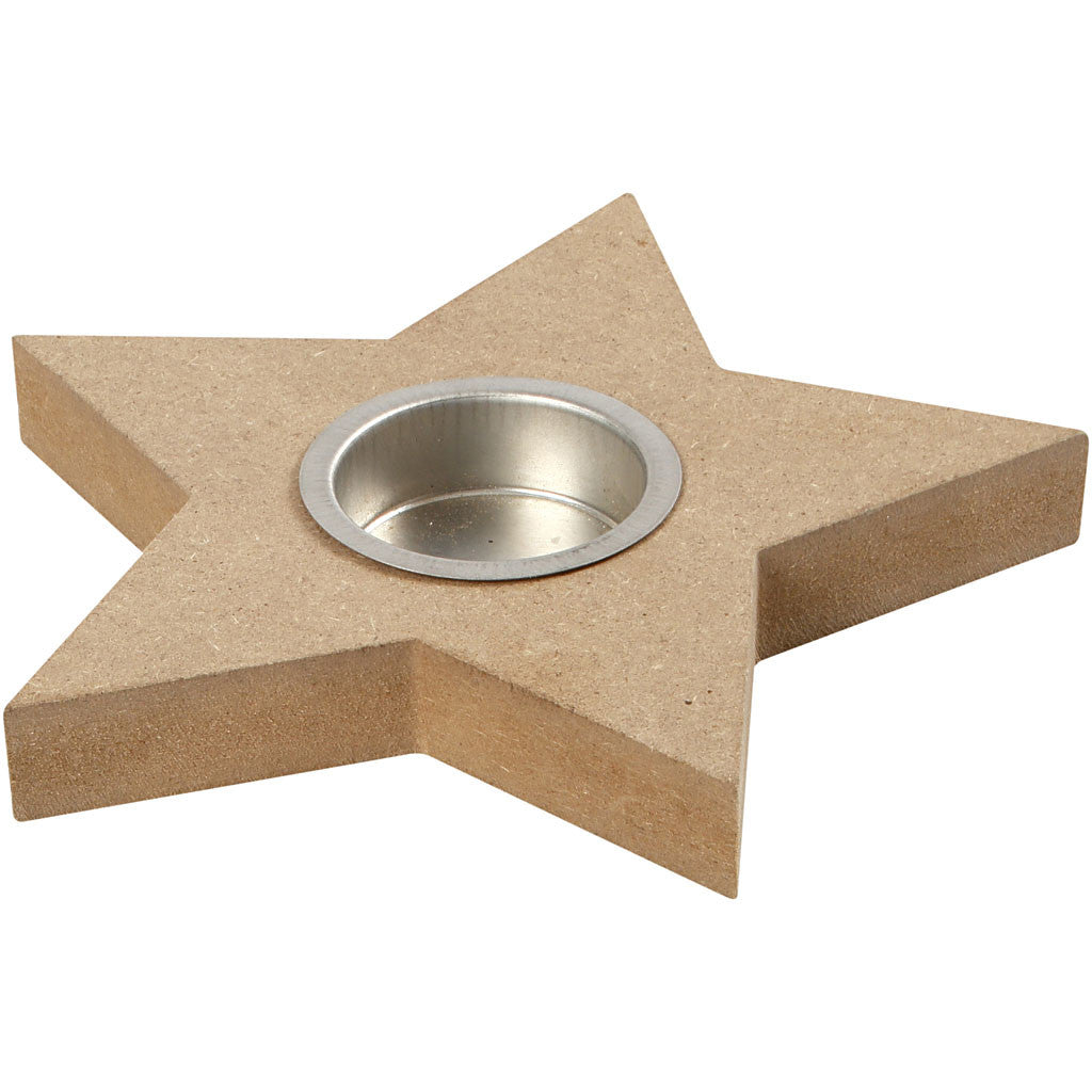 Bougeoir, 150x18 mm MDF - 1 pc