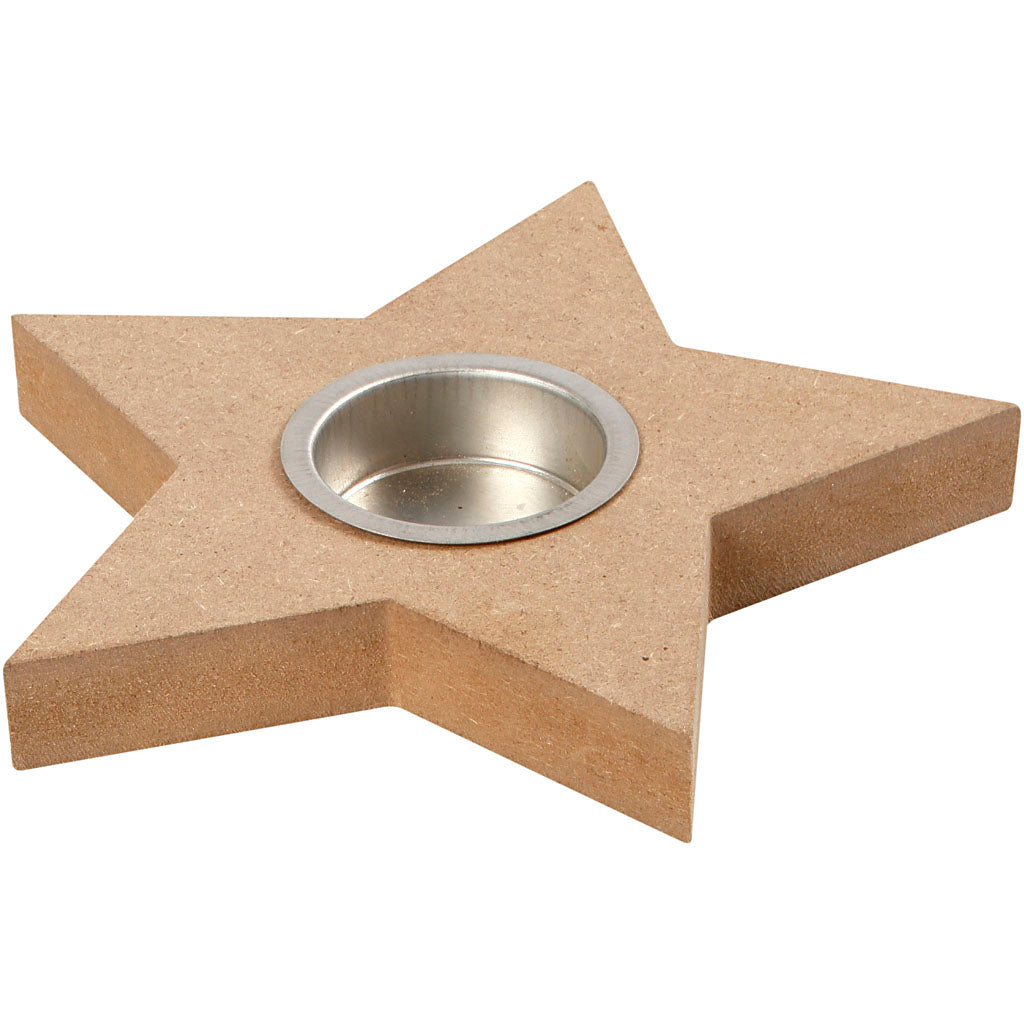 Bougeoir, 150x18 mm MDF - 1 pc