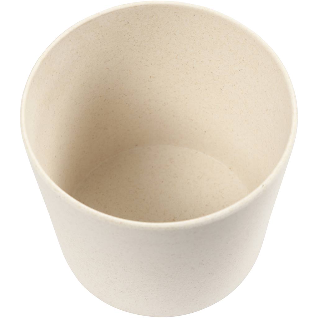 Pot de fleurs, H: 6,5 cm, d 7 cm, 1 pièce