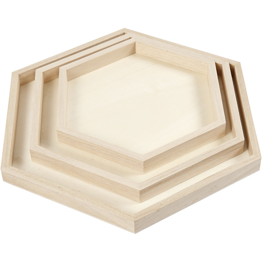 Barquette, P: 21+26+31 cm, 3 pc/ 1 set