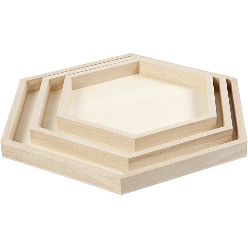 Barquette, P: 21+26+31 cm, 3 pc/ 1 set
