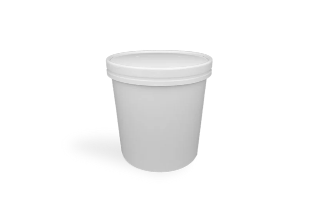 Couvercle Gobelet à soupe en carton 750-1000ml Ø11,8cm Blanc | 500 pcs