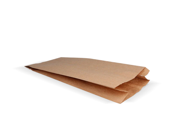 Sachet à Snacks Papier perforé | 1 pond14x8x32 cm kraft 50gr | 1.200 pcs
