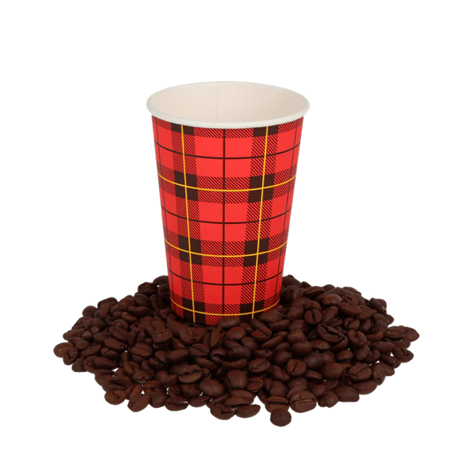Tasse à Café 180cc 7.5oz Ø7 cm Tartan scotty | 2.500 pcs