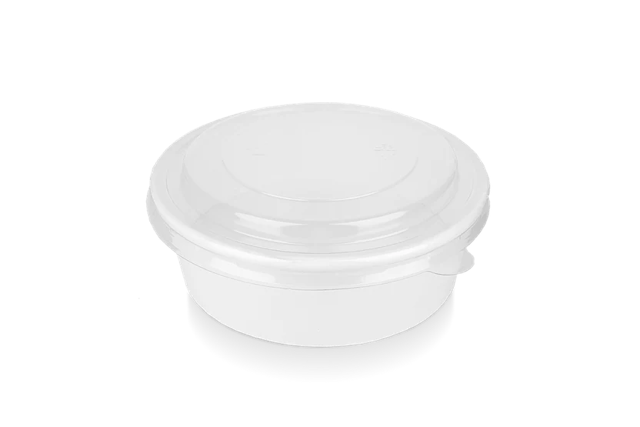 Salade Poke Bowl 500ml 20oz Ø14,8x4,6cm Blanc | 300 pcs