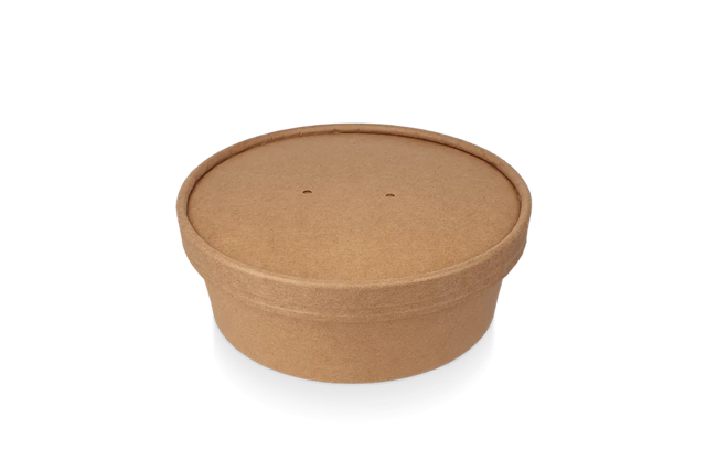 Salade Poke Bowl 500ml 20oz Ø14,8x4,6cm kraft | 300 pcs