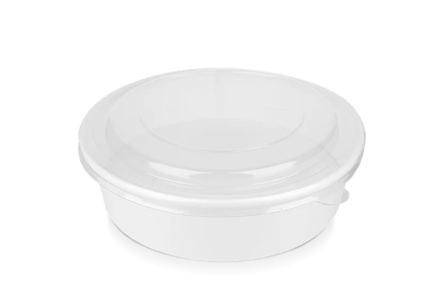 Salade Poke Bowl 900ml 30oz Ø18,4x5cm Blanc | 300 pcs