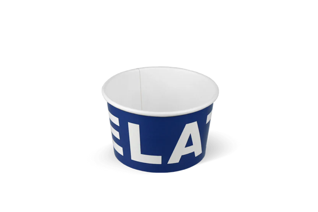 Gobelet à crème glacée Carton | 240ml Ø9,2 cm | GELATO | 1.000 pcs