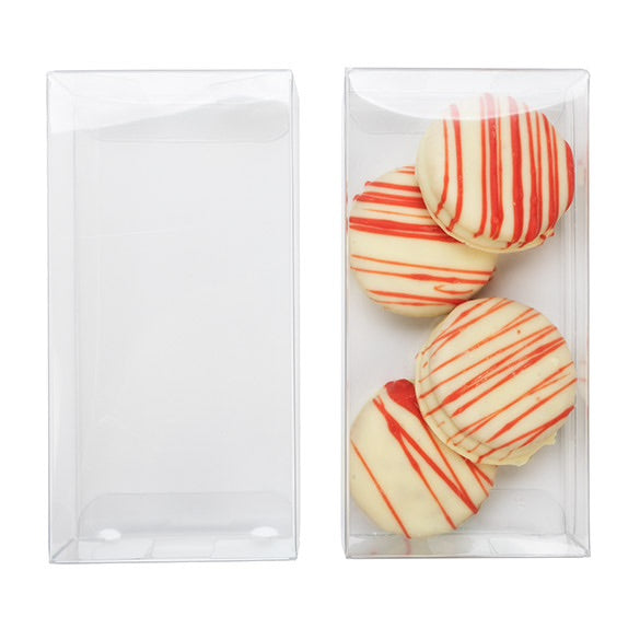 rPET Boîte Cristal Transparente 7x3,7x14cm - 25 pcs