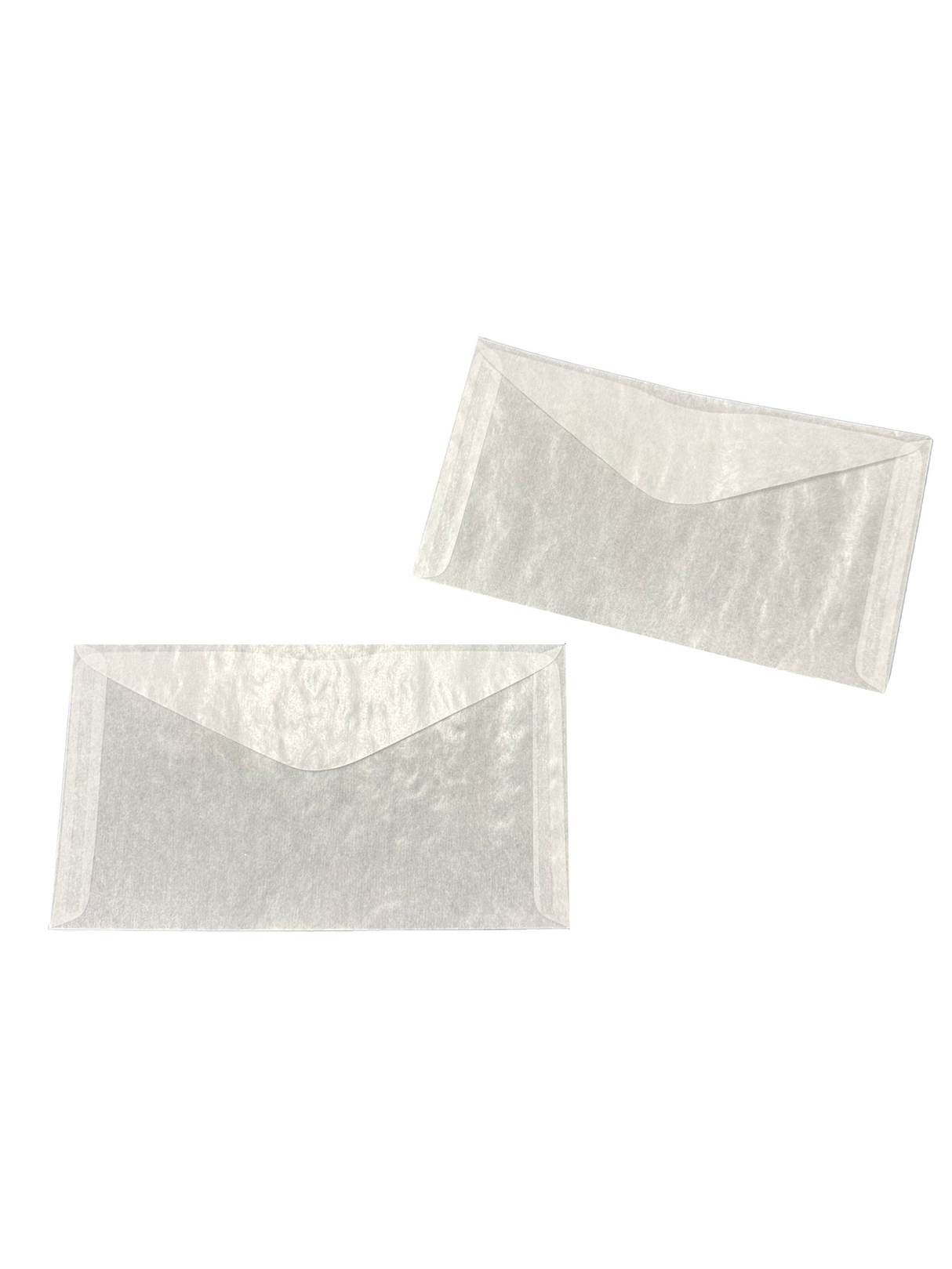 Enveloppe papier cristal 170x95mm - 100 pièces
