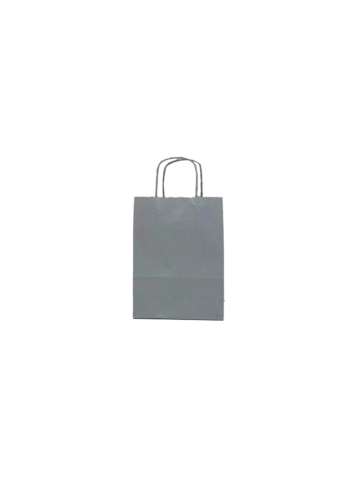 Sacs en papier Argenté, 180+80x220mm - 50 pcs