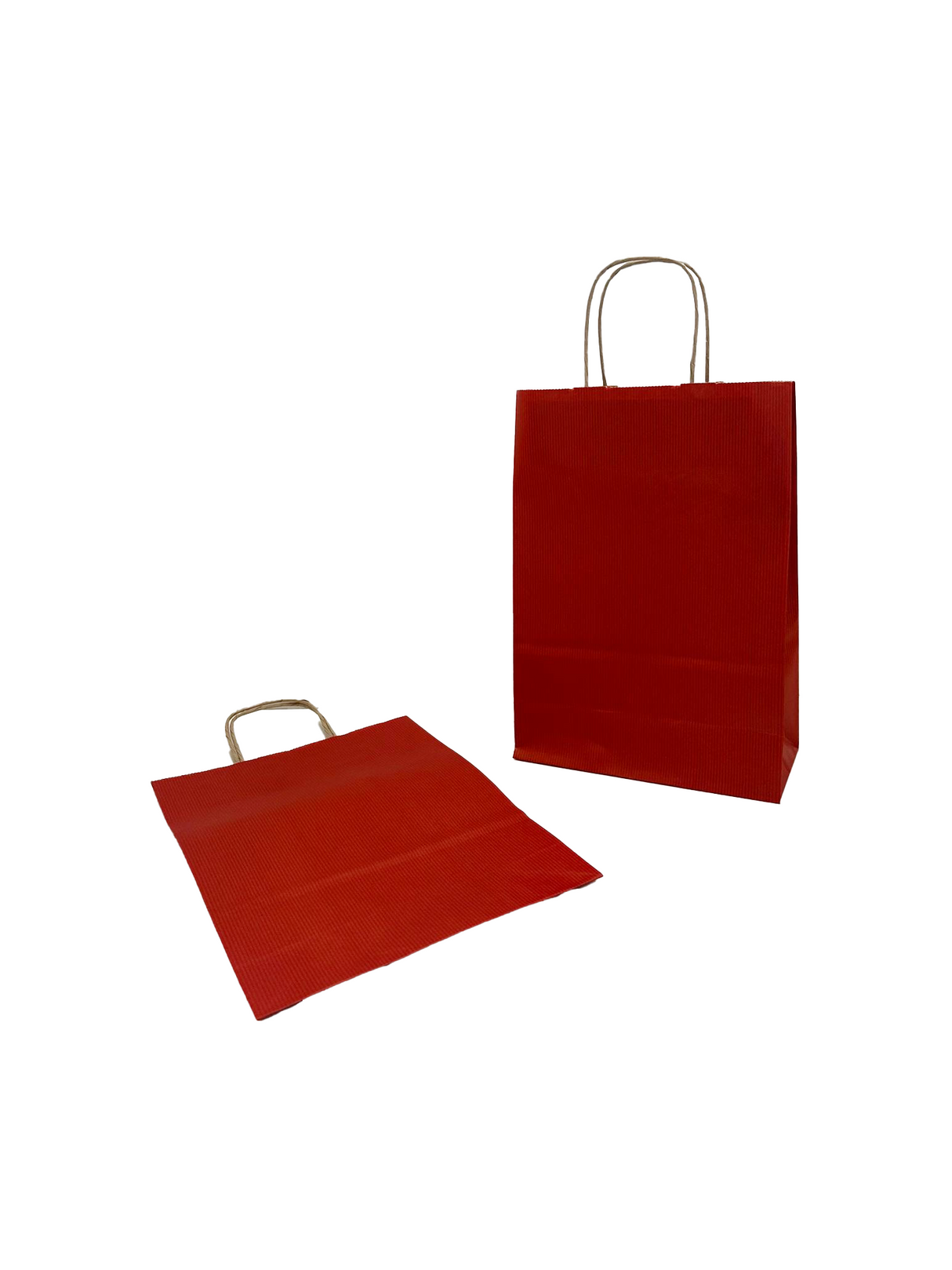 Sacs en papier Rouge foncé, 220+100x310mm - 50 pcs