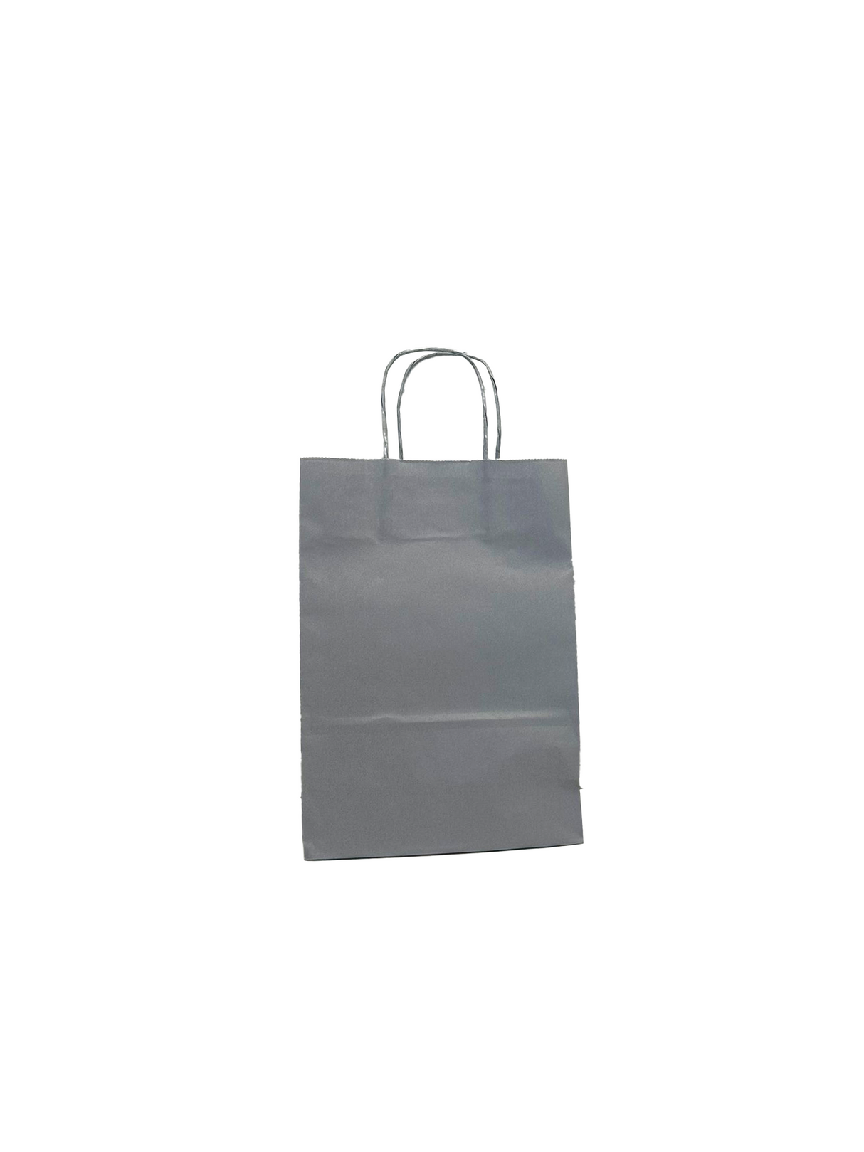 Sacs en papier Argenté, 220+100x310mm - 50 pcs
