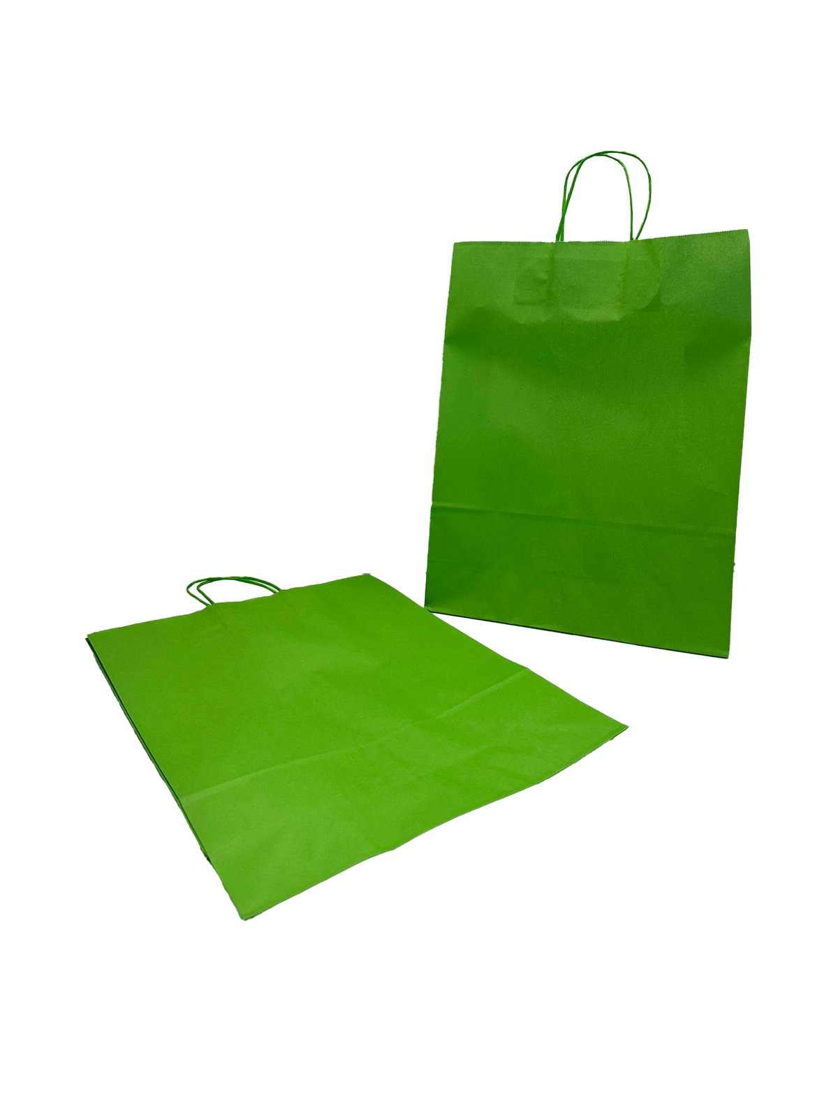 Sacs en papier Vert, 320+120x410mm - 50 pcs