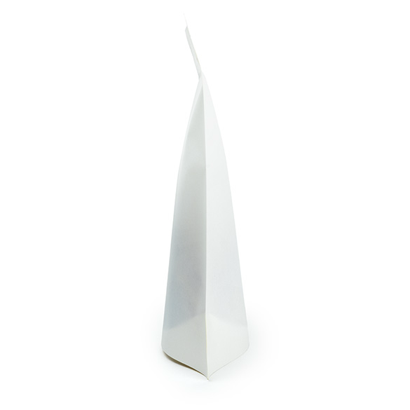 Doypack Blanc Compostable à Domicile 15x9x23cm - 100 pcs