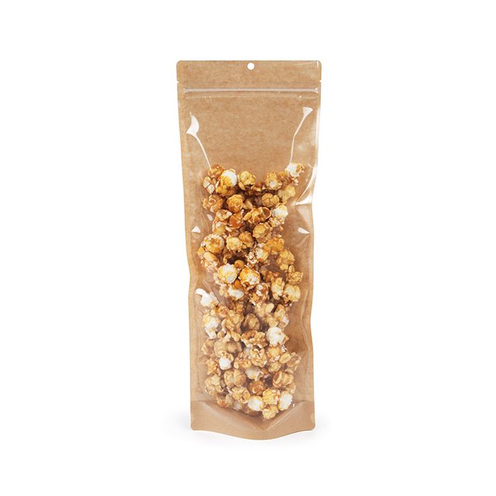 Kraft Stand Up Pouch 140 x 60 x 381 mm
