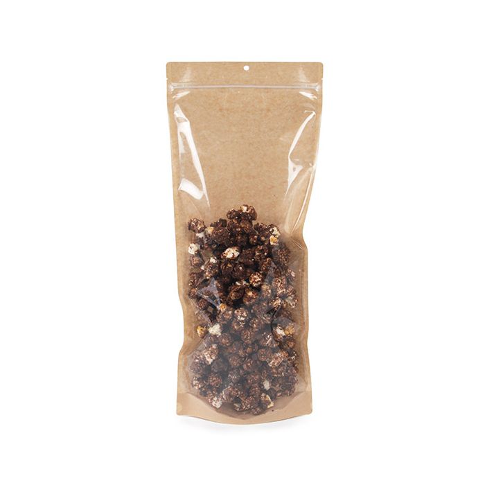 Kraft Stand Up Pouch 178x60x432 mm