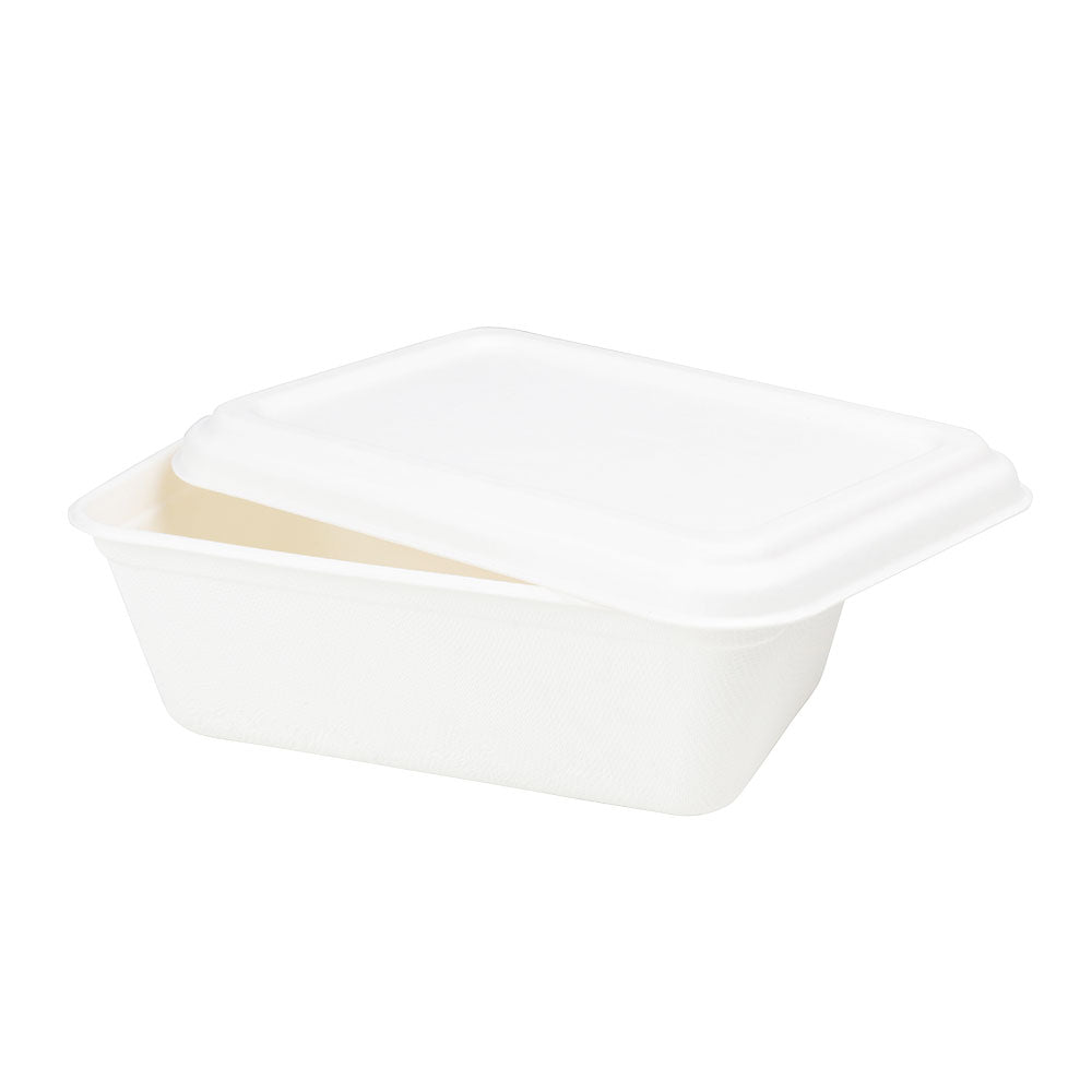 Barquette en canne à sucre 17 x 12 x 6 cm, 650 ml - 500 pièces