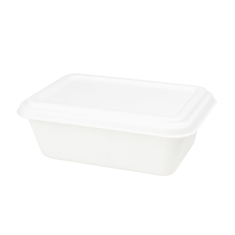 Barquette en canne à sucre 17 x 12 x 6 cm, 650 ml - 500 pièces